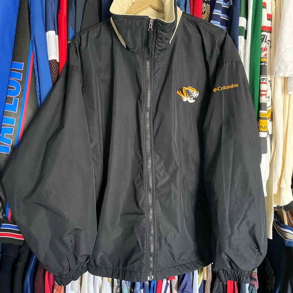 Vintage College inside Fleece Columbia Jacket - Picture 3 of 5